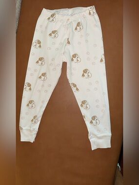 Pristine Petidoux Size: 5 Puppy Love Pima cotton Pajama Pants